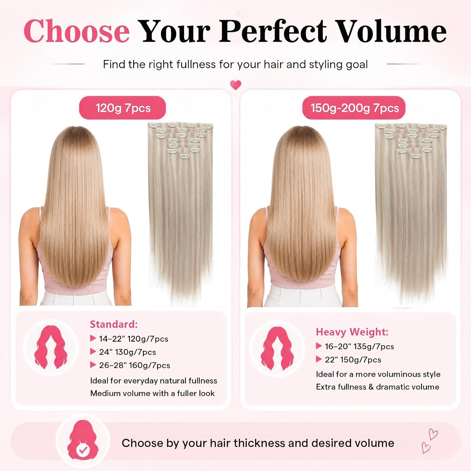 image:imageMoresoo Clip in Hair Extensions Ash Blonde Highlights 14inch Yellow ToneS 1660 Highlights Ash Blonde with Light Golden Blonde