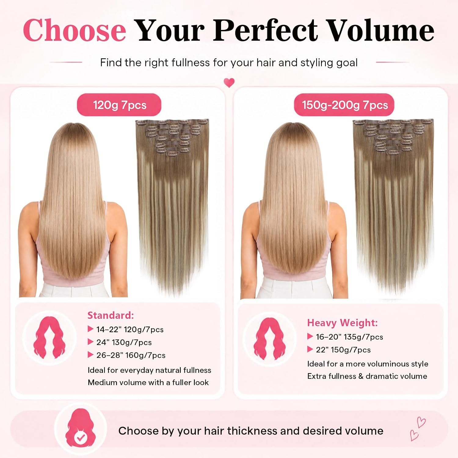 image:imageMoresoo Clip in Hair Extensions Ash Blonde Highlights 14inch Yellow ToneS 8228 Light Brown to Dirty blonde