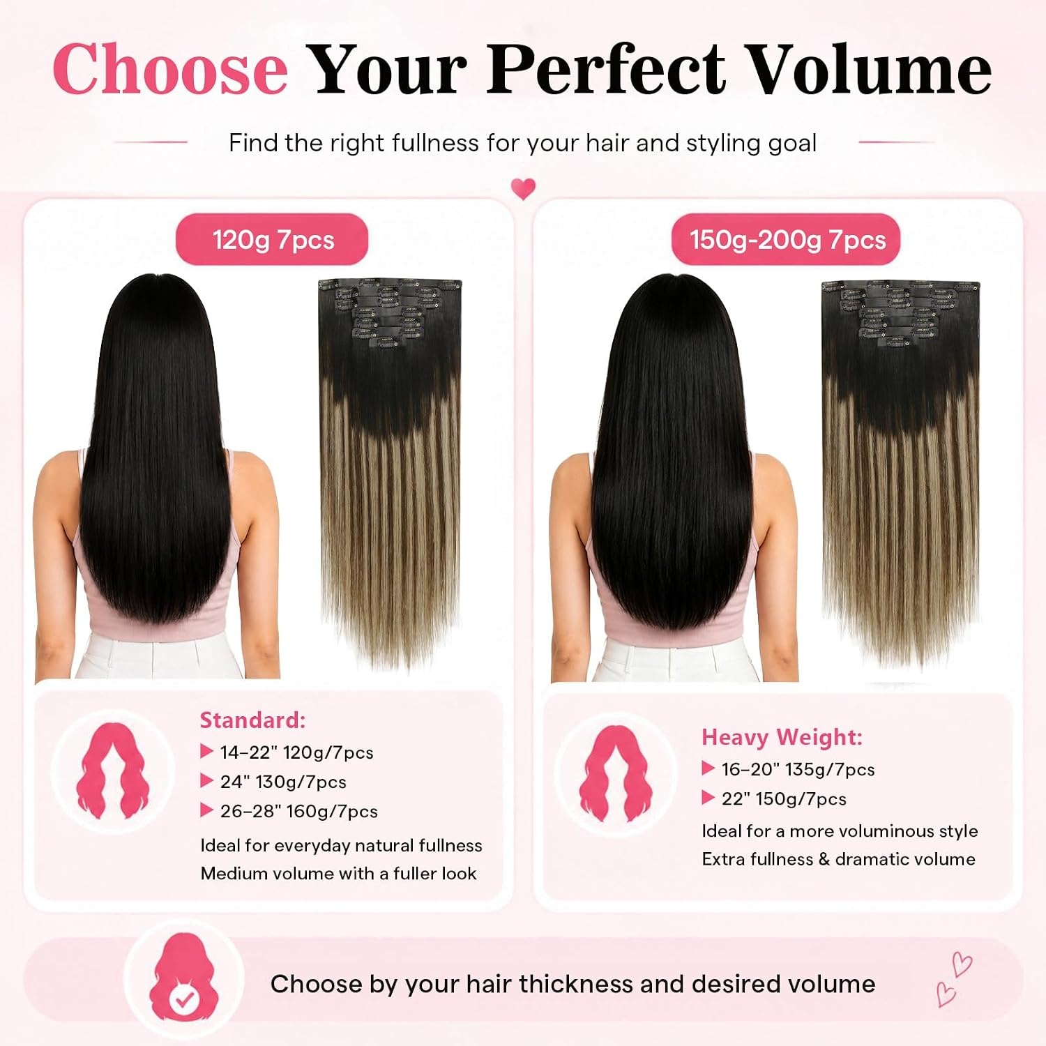 image:imageMoresoo Clip in Hair Extensions Ash Blonde Highlights 14inch Yellow ToneS1B327 Natural Black to Dark Mocha Brown and Warm Caramel