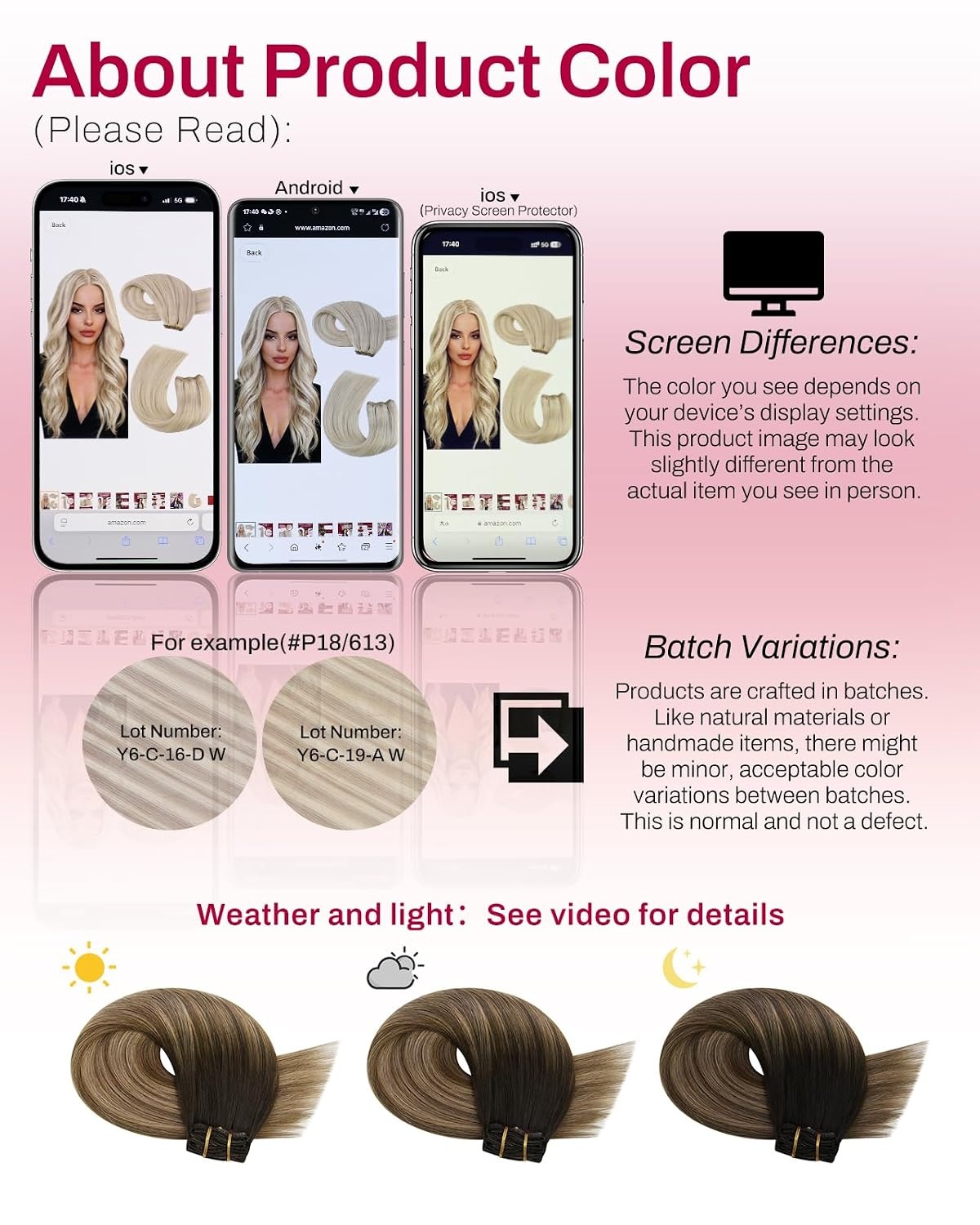 image:imageMoresoo Balayage Clip in Hair Extensions Human Hair Real Hair Extensions Clip in Human Hair Brown Mixed Dark Ash Blonde 2packs 16inch18inch