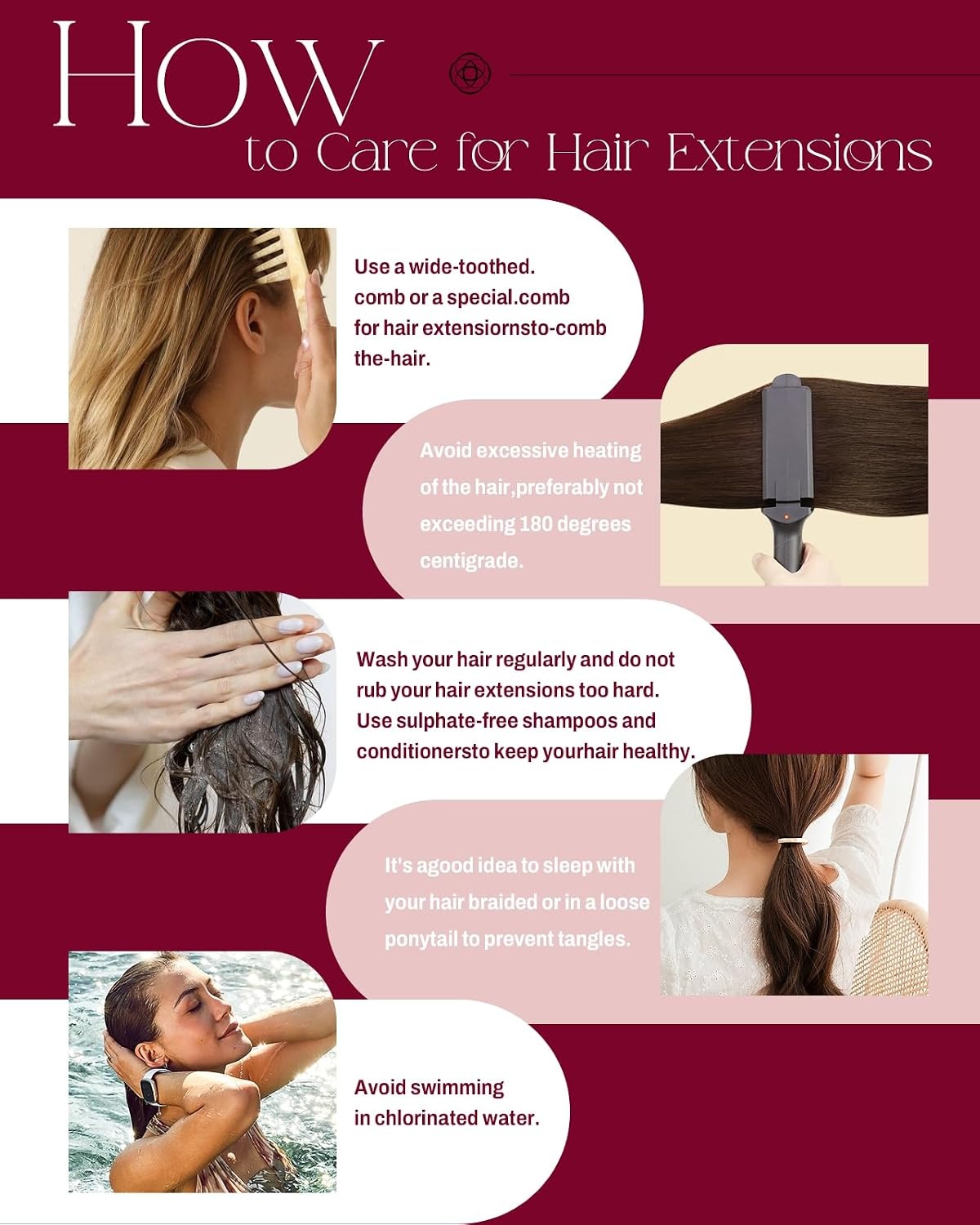 image:imageMoresoo Human Hair Weft Extensions Highlight Brown with Blonde
